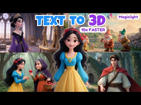 Make 3D Animations 10x Faster with Magiclight AI (Full Tutorial)