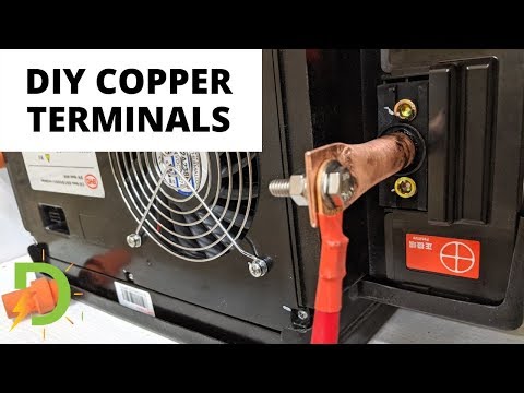 Making My Own DIY Battery Terminals from Copper Pipe