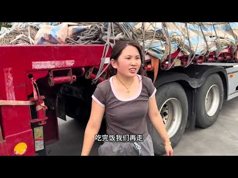 90後卡車夫妻合肥趴窩兩天，配了兩單貨去浙江金華，全程500公里用一條視頻記錄了這兩天的生活#卡車司機 #貨車司機的心酸 #記錄卡車生活 #記錄日常生活 #老三v卡車人