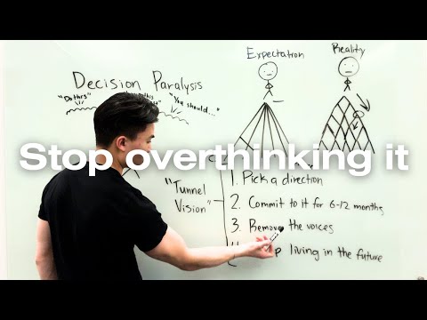 "Tunnel vision" is the fastest way out of a rut