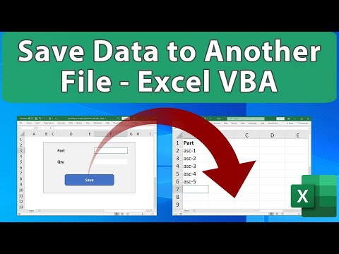 Excel VBA to Save Data to Another Workbook