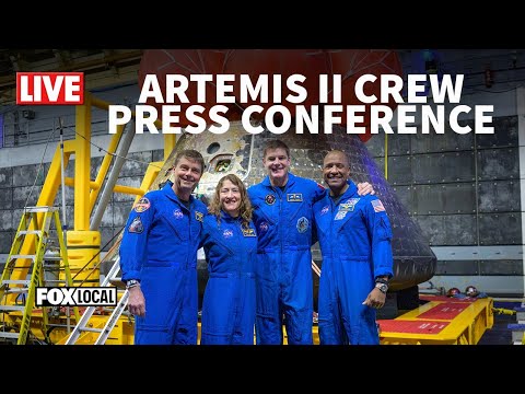 LIVE: Artemis II crew speaks at press conference