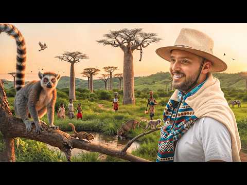 دخلت أدغال مدغشقر 🌳 ٩ أيام في أغرب جزيرة أفريقية! 🇲🇬 الرحلة كاملة