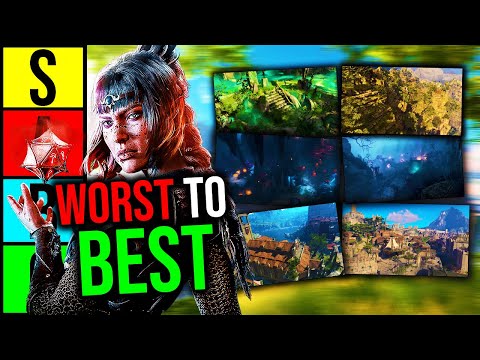 Ranking All Locations in Baldur’s Gate 3