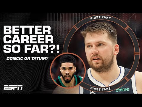Doncic vs. Tatum: Who has the better career so far? Stephen A. & Shannon DISAGREE 👀 | First Take