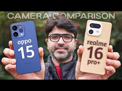 Oppo Reno 15 vs Realme 16 Pro+ CAMERA COMPARISON | Best ₹40,000 Camera Smartphone