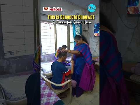 This Is Sangeeta Bhagwat: A Force For Good Hero | Curly Tales #shorts