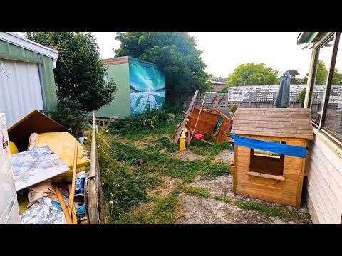 Garden Disaster Junkyard Transformation | Yard Restored Like New!