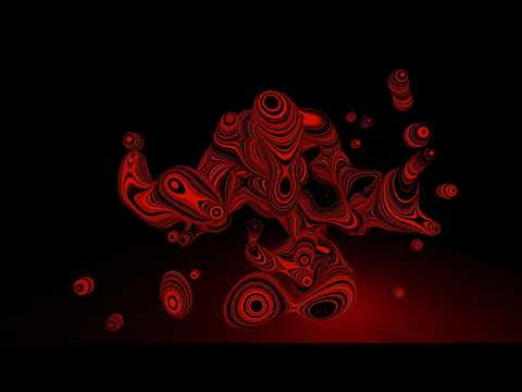 Red Abstract Background Video Loop - Fluid Pattern - Motion Grafics - Liquide Texture 4k