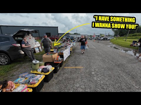 OPENING A FLEA MARKET TREASURE CHEST!