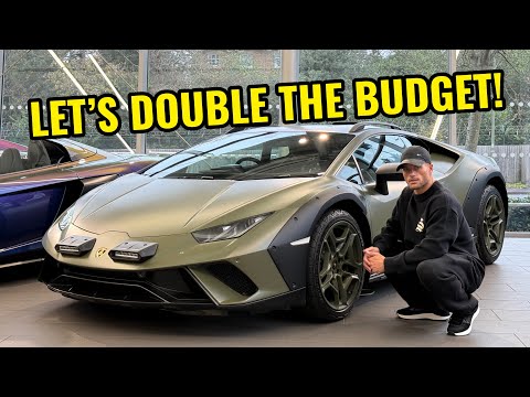 HE HAS TO BUY A SUPERCAR TODAY