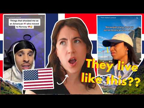 American Reacts to Americans In Norway (Weird Culture Shocks)