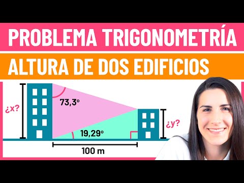 TRIGONOMETRÍA 📐 PROBLEMA con Dos Triángulos Rectángulos