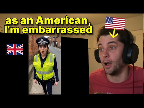 American police would NEVER handle this situation this well! (British Police)