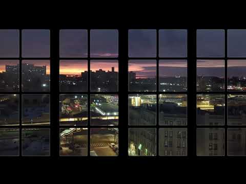 NYC Window At Dawn #asmr #sunrise #windowview