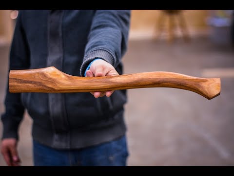 HOW TO HANG AN AXE HEAD - AXE MAKING