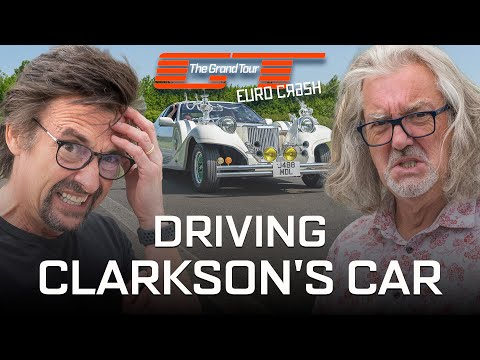 Hammond and May Take Clarkson's Eurocrash Car Around The Eboladrome | The Grand Tour | DRIVETRIBE