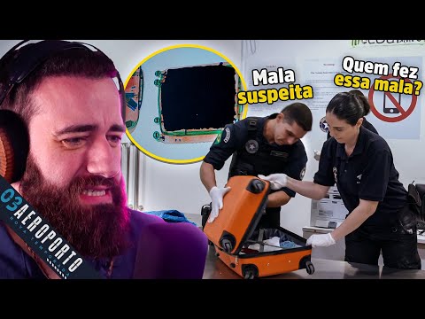 A mala mais suspeita já vista pela Receita Federal