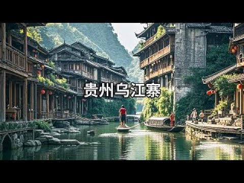 The picturesque Wujiang Village in Guizhou is better than the water town in the south of the Yangtz