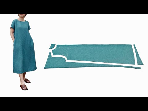 ⭐️ Make your own simple and beautiful dress at home