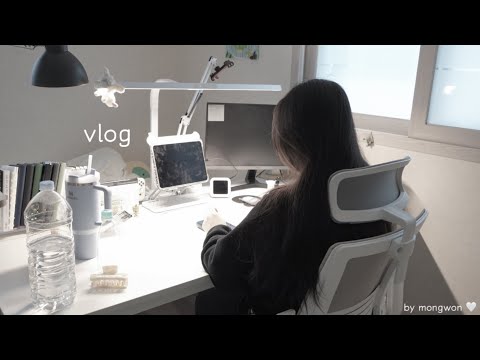 🤍 5am 출퇴근 전후, 포근한 일상 브이로그ㅣ다이어리ㅣ맛살 마카로니 샐러드, 묵은지 연어김밥