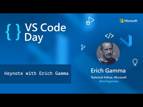 VS Code Day Keynote with Erich Gamma