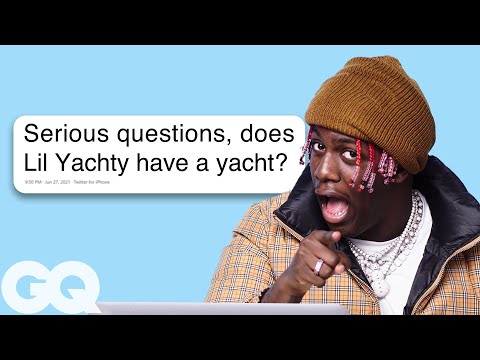 Lil Yachty Replies to Fans on the Internet | Actually Me | GQ