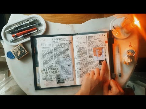 The first chapter in my 2025 journal~ reading and reflecting in January °~