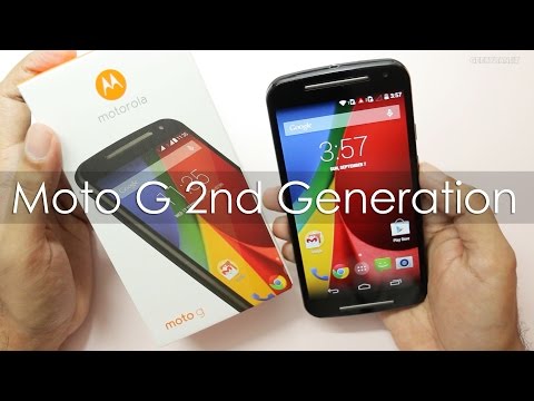 New Moto G 2nd Gen (2014 Model) Unboxing & Hands on Overview