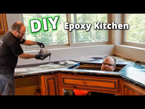 Epoxy Countertops over Plywood, Huge cost savings | Stone Coat Epoxy