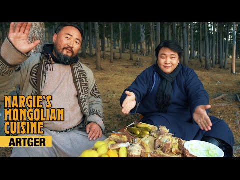 Nargie's Mongolian Cuisine: IDESH MEAT (Mongolian Winter Survival Food w/Opera Star Ariunbaatar)