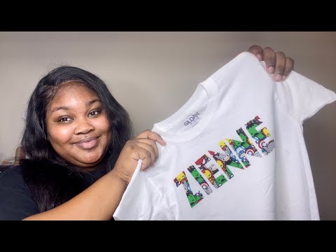 Apply Fabric to a T-Shirt with my Cricut!