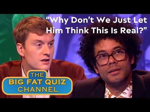 Richard Ayoade Doesn't F**k With Tiger King | Big Fat Quiz