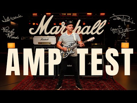 Testing LEGENDARY AMPS at the Marshall Factory