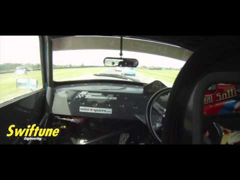 Bill Sollis great recovery in Mini Miglia from last to third Cadwell Park 2016