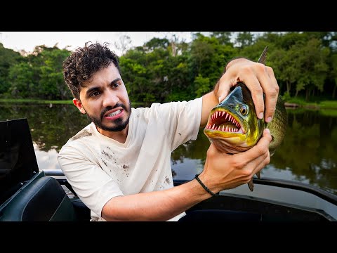 I Found the DANGEROUS PIRANHAS of the AMAZON