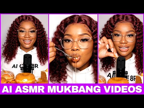 How I Created AI ASMR Mukbang Videos Using an AI Character