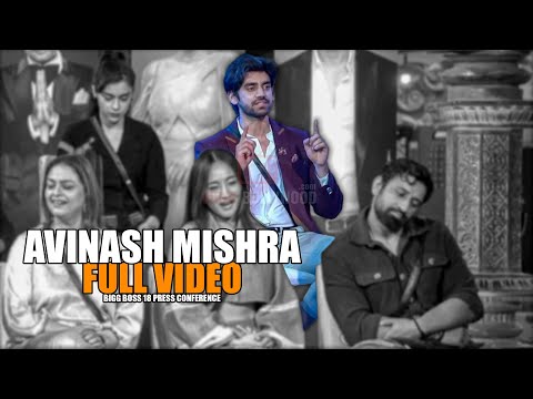 Avinash Mishra Full Video from Bigg Boss 18 Press Conference