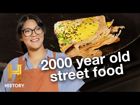 Sohla Cooks Jianbing: China's Ancient Street Food | Ancient Recipes with Sohla | History