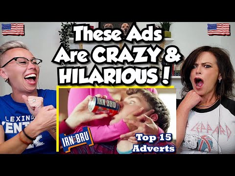 American Couple Reacts: Top 15 Irn Bru Adverts! *HILARIOUS* FIRST TIME REACTION!