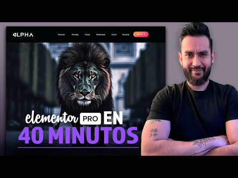 ✅ Tutorial Elementor PRO para principiantes | Aprende Elementor en 40 minutos