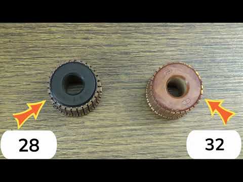 What to do if there is no suitable electric motor collector