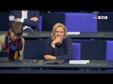 Keine Mehrheit für Forderung nach Rücktritt von Ministerin Faeser