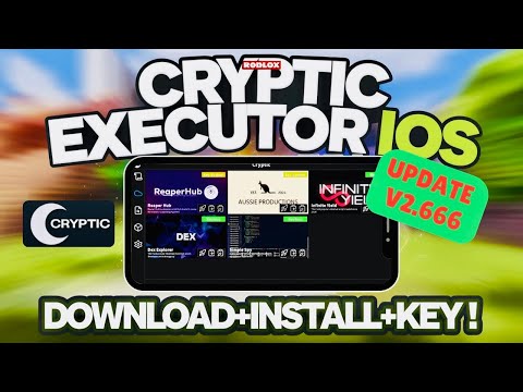 Latest Cryptic Executor Mobile V2.666 on iOS Install & Use Scripts in Roblox Executor on iPhone/iPad