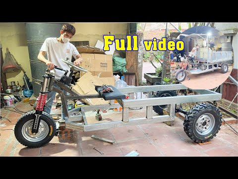 I Built My Own 3 Wheel Cargo Vehicle From Scratch!