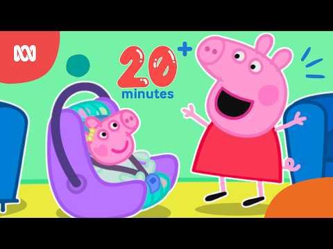 Peppa Pig and baby Evie 🍼🐽 S11 compilation | Peppa Pig | ABC Kids