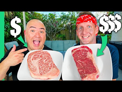 $300 vs $1600 Steak!! Can a Food Expert Spot The Difference? (Feat. @GugaFoods )