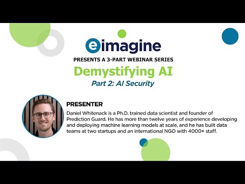 Demystifying AI - Part 2: AI Security