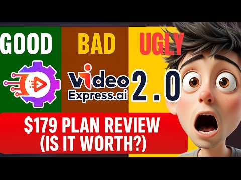 Video Express AI 2.0 Review and Tutorial - Good Bad & Ugly - $179 Plan Review (Is it Worth)