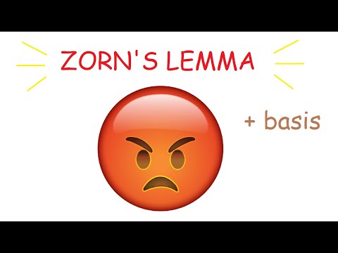 Zorn’s Lemma and Basis